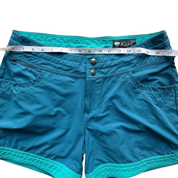 Kuhl Woman’s Color Contrast Mountain Culture Shorts Mid Rise Size 12 - Picture 4 of 7